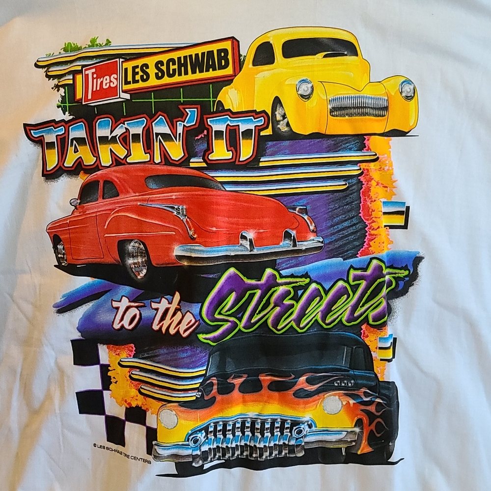 XL Les Schwab tee shirt